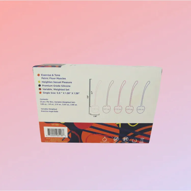 Voodoo Cherry Kegel Balls 5pc Set