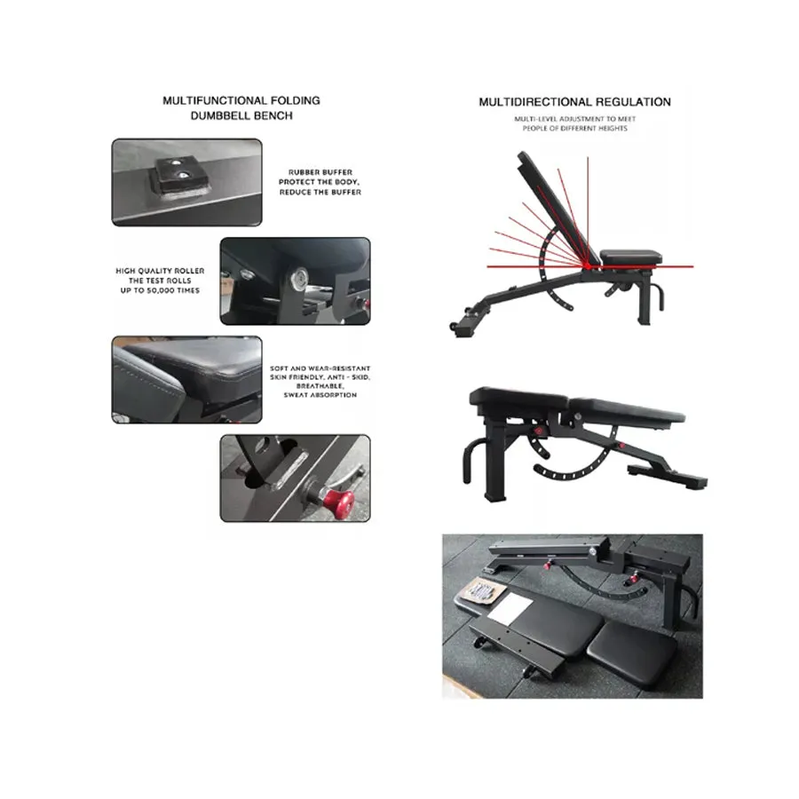 Warrior 500 Adjustable Weight Bench