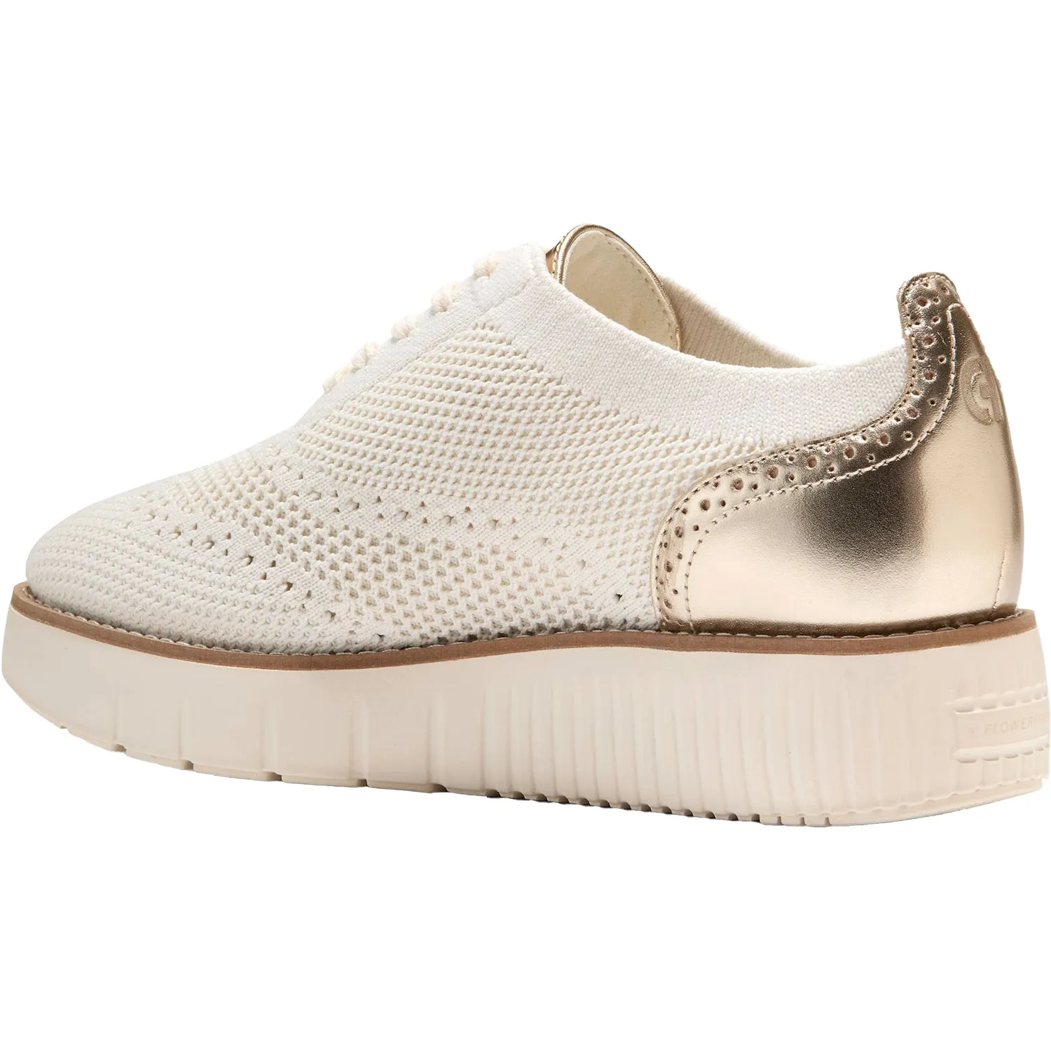Women's Grand City Platform Stitchlight Oxford Ivory Knit