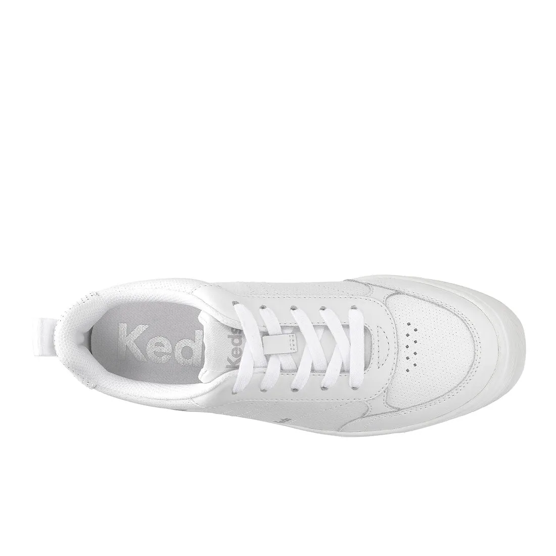 Women's Skyler II Leather Mixed Texture White (WH68277-SKYII8110)
