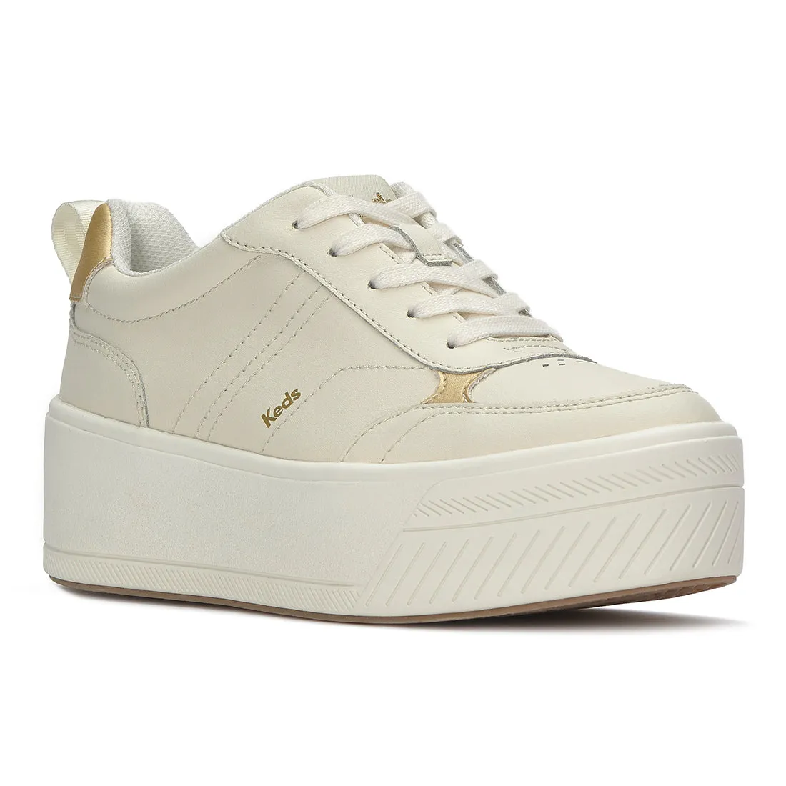 Women's Skyler II Leather Smu-25Ss Egret/Gold (WH68930-SKYII6280)
