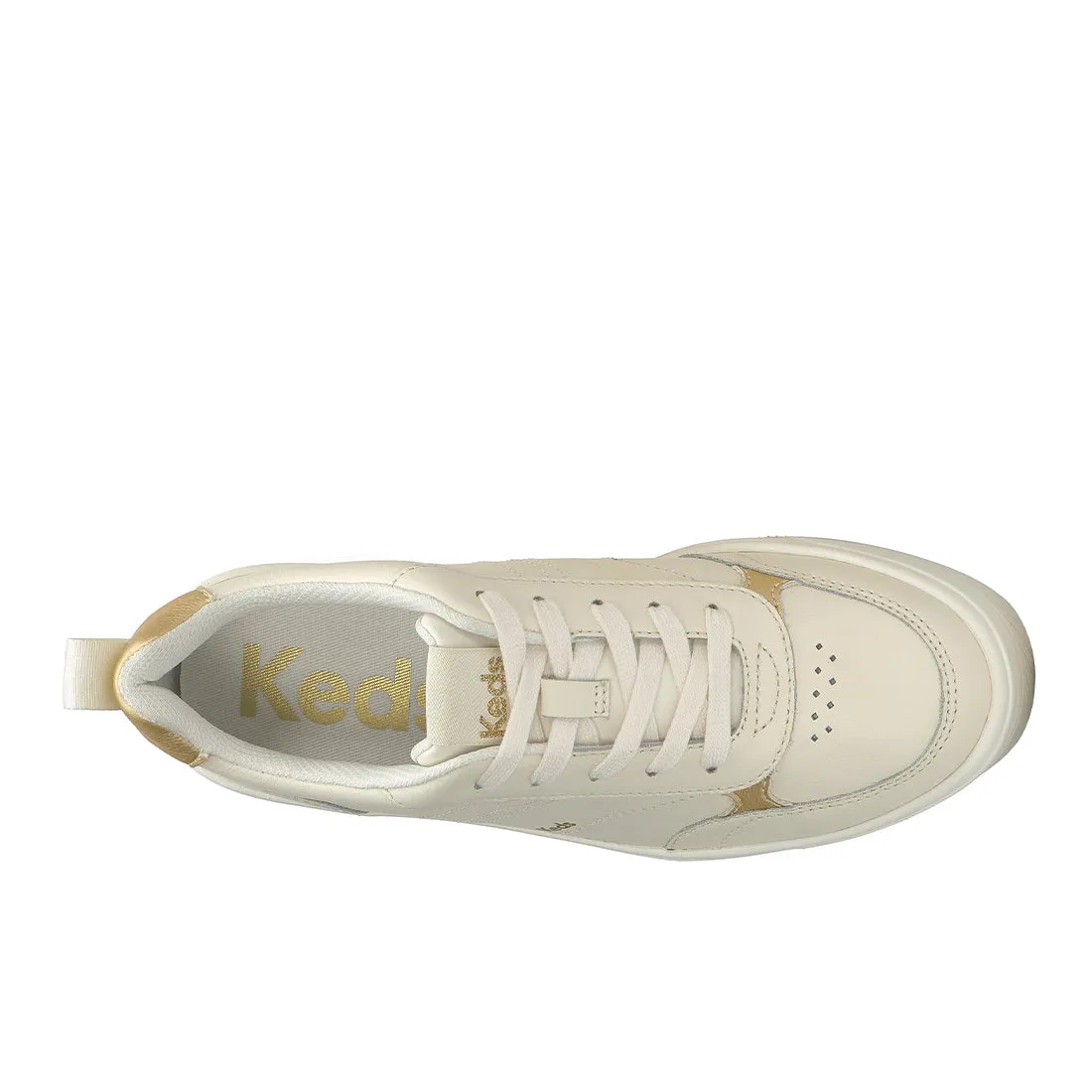 Women's Skyler II Leather Smu-25Ss Egret/Gold (WH68930-SKYII6280)