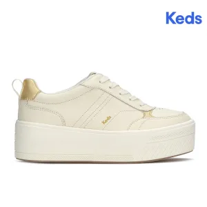 Women's Skyler II Leather Smu-25Ss Egret/Gold (WH68930-SKYII6280)
