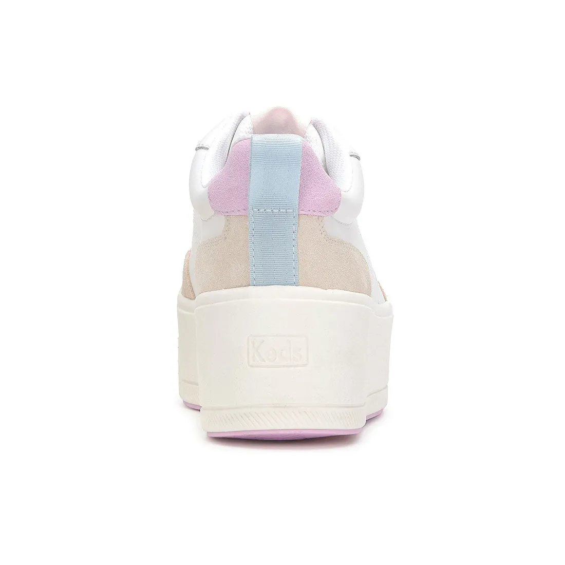 Women's Skyler II Leather/Suede White/Blue/Lilac (WH68429-SKYII7110)