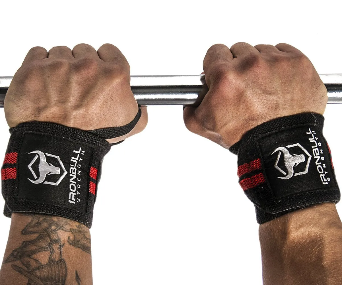 Wrist Wraps & Lifting Straps Combo
